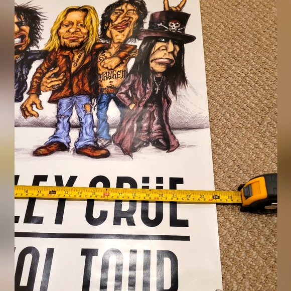 Motley Crue Final Tour poster - Picture 2 of 8